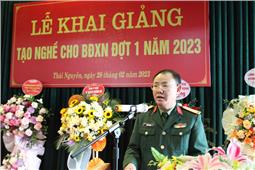 Trường Cao đẳng nghề số 1 đào tạo nghề cho gần 2.000 chiến sĩ hoàn thành nghĩa vụ quân sự